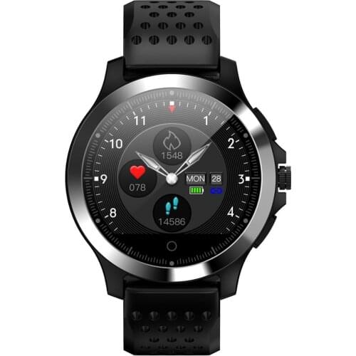 IDALL Smart Watch Men and Women Sport Fitness Tracker Wearable Devices Heart Rate Monitor Business Style TPU Strap Sport Watch