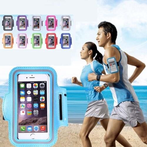 Universal Phone Holder Armband Case for iPhone 6 6s plus below 6inch Phone Bag Outdoor Sports Running Arm Bands