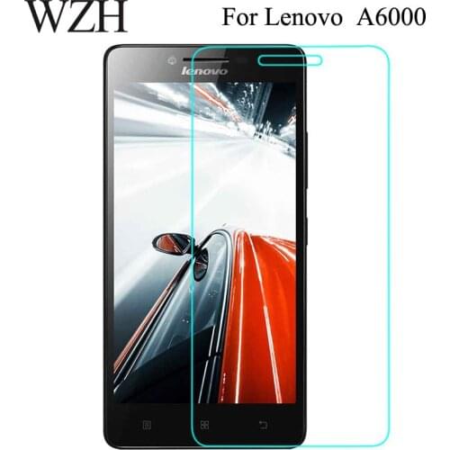 WZH Explosion-proof Tempered Glass For Lenovo A6000 k3 Lemon 6010 Screen Protector glass film On A6010 A6000-l A 6000 Plus