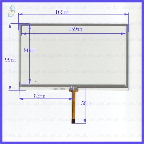 ZhiYuSun for Model 7002 this is compatible 4lines resistance screen for car DVD redio