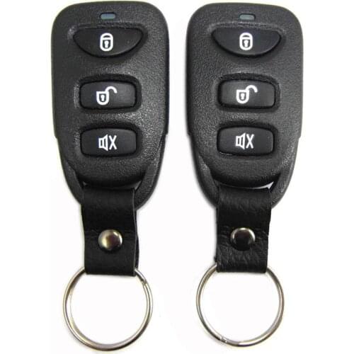 12V M810-8113 Universal Remote Control Anti-theft Car Alarm Kit Auto Accessory