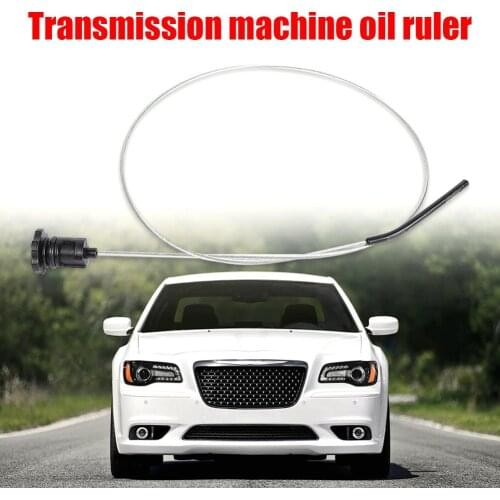860mm Transmission Oil Gauge Locking Dipstick Galvanized Wire Handle Nylon Ruler Body ATF Level Check Dip Stick for Chrysler Dod