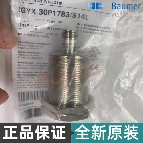 Fort Union proximity switch IGBYX30P17B3/S14L four-pin plug-type IGYX30P37B3/S14L metal