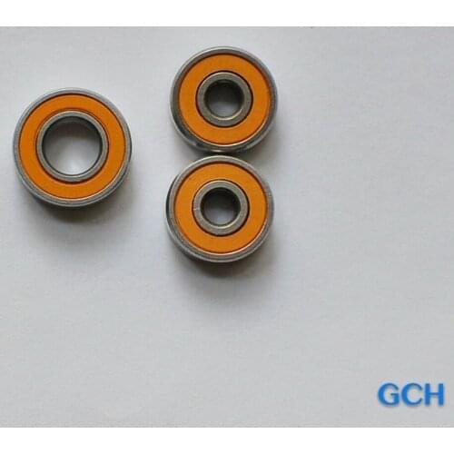 Free Shipping 2PCS 3X10X4 2OS CB ABEC7, 1PC 5X10X4 2OS CB ABEC7 ABEC7 Stainless Steel Hybrid Bearings