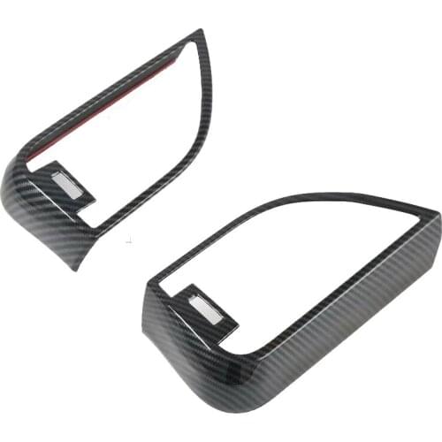 For Subaru Outback 2021 2022 Carbon Fiber Side Air Conditioning Vent Outlet Cover Trim Sticker Interior Accessories Styling