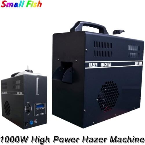 2Pack Free Shipping Mist Haze Machine 1000W 2.5L Professional Hazer Fog Machine Equipments For Party Wedding Christmas Projector