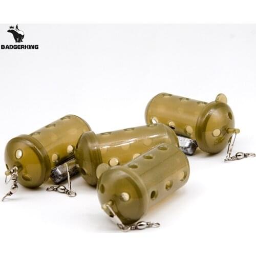 6cm Feeder Fishing Feeder Basket Cage For Maggot Groundbait Is Fishing Accessories For Carp Fishing Tools Tackle