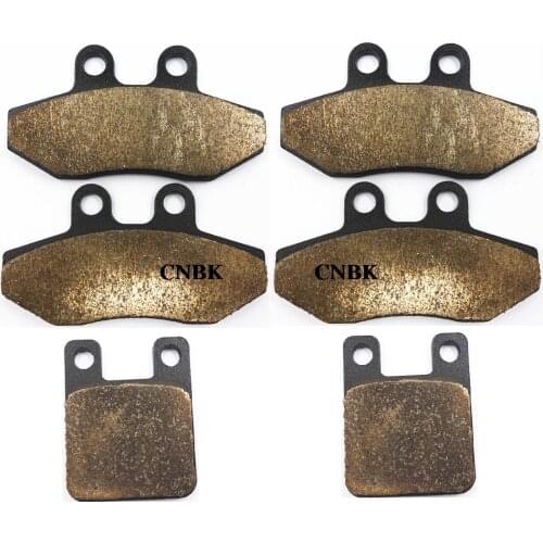 Brake Pads Set for DERBI Senda 50 SM DRD (2 Front Calipers) 2002 - 2003 Front Left Right + Rear Onroad