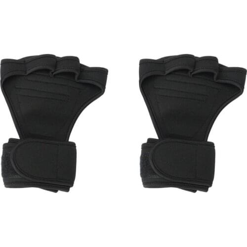 Weight Lifting Gym Workout Sport Exercise Training Neoprene Gloves Wrist Wrap