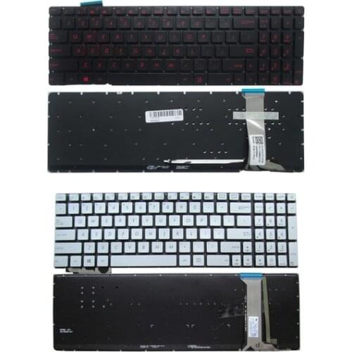 New FOR Asus ROG GL552 GL552JX GL552VW GL552VX Keyboard US Backlit