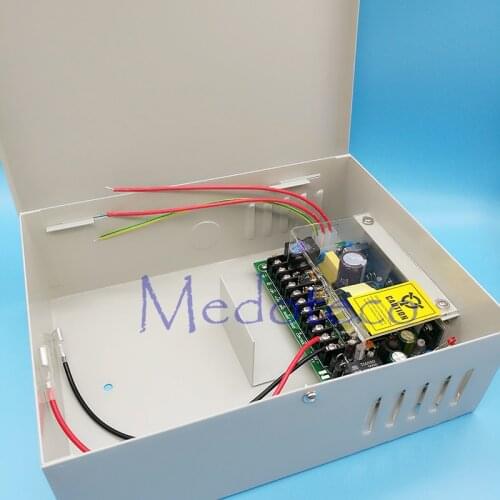 Wholesale Back up battery function Power Supply AC110~260V Access Control Switch Power Supply with Metal box Unit 50-60hz