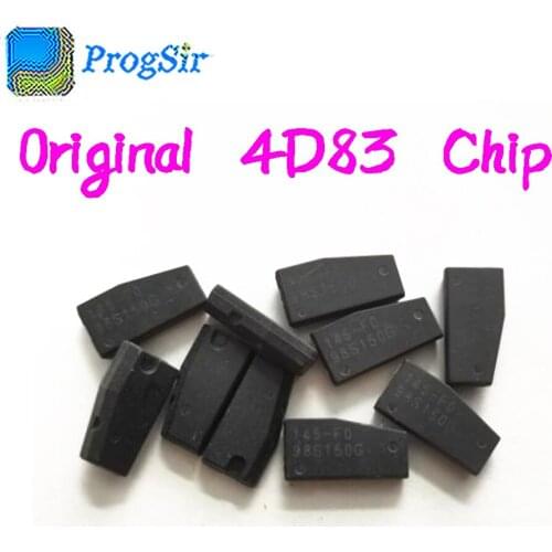 Original 4D83 80Bit 4D63 80 Bit ID83 Chip For F.ord for M.azda Support All Key Lost