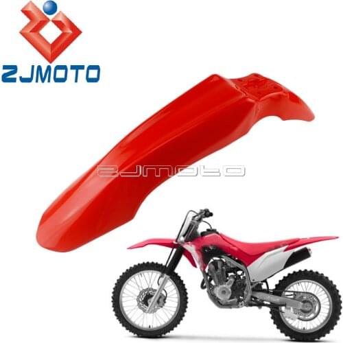 Motocross Dirt Bike Plastic Fairing Front Fender For Honda CRF230F CRF150F CRF 230 150 2015-2019 Enduro Red Mudguard