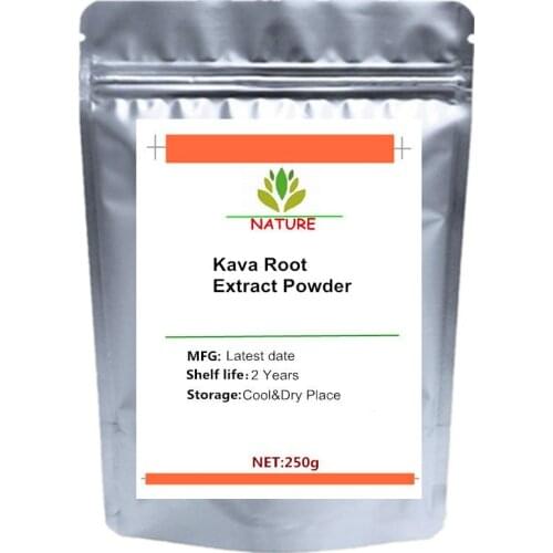 Kava Root Extract Powder 30% Kaavalactones for Stress Anxiety Insomania Sleep