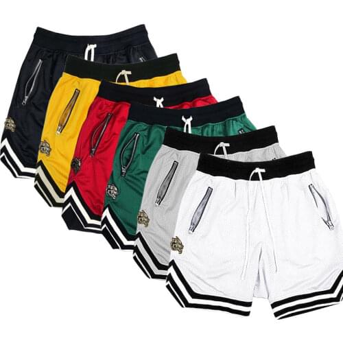 Brand Shorts Mens Bodybuilding Fast Dry Boardshorts Joggers Knee Length Sweatpants Summer Male Gyms Fitness Workout Beach Short
