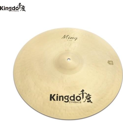 Kingdo B20 handmade Artist Ming series 20"ride cymbal for drums