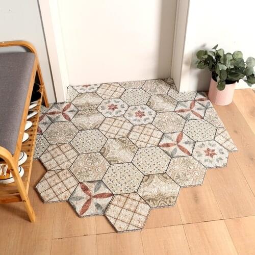 Indoor Doormat Non Slip Absorbent Resist Dirt Entrance Rug Customized Large Carpet Low-Profile Inside Front Floor Mat