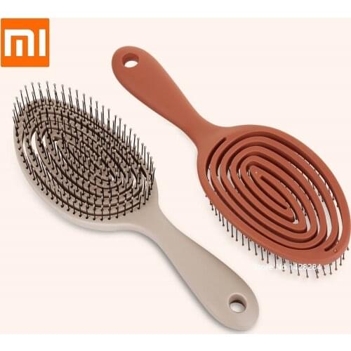 Youpin Mini Air Cushion Comb Portable Hair Brush Massage Brush Anti-static Magic elastic force Head Combs Smart home
