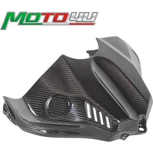 For Yamaha R1 2015 2016 2017 2018 Real Carbon Fiber Tank cover Motorcycle Tank Protection Cap