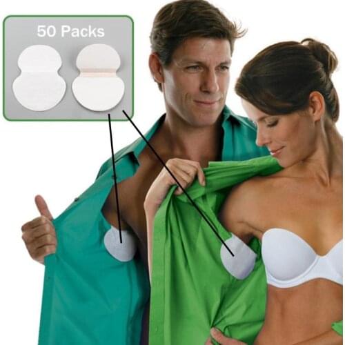 10/30/50/100Pairs Underarm Dress Clothing Armpit Care Sweat Scent Perspiration Pad Shield Absorbing Deodorant Antiperspirant