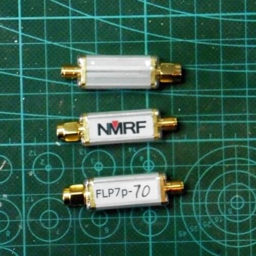 70MHz low pass filter, RF microwave radio coaxial filter LC filter SMA interface