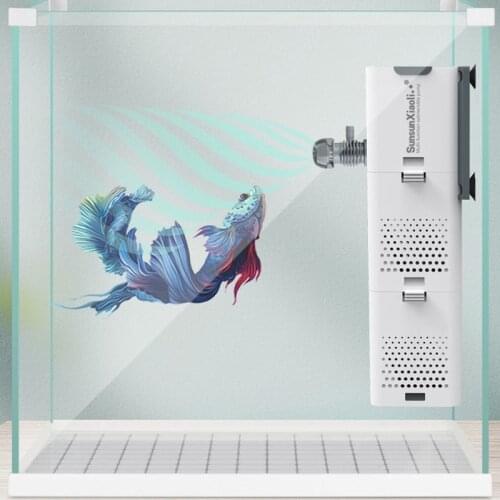 Aquarium Air Pump Wave 3 In 1 Aquarium Filter Pump Fish Tank Submersible Air Oxygen Internal Pump Pump Aquarium Powerhead Pump