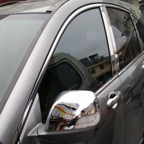 For Honda CRV C-RV CR-V 2007-2010 2011 2012 ABS Chrome Rearview Side Door Mirrors Cover Trim Car styling Exterior Accessories