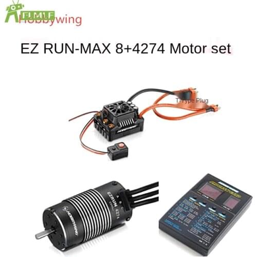 Hobbywing EzRun Max8 V3 4274 Full Waterproof Fit for 1/8 Violence Brushless Suit