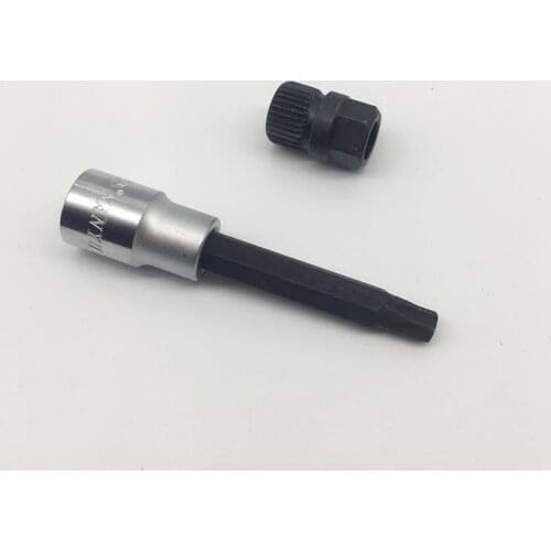 33T Car generator belt pulley disassembler wrench pulley removal tool remover for Volkswagen Audi A6 BMW Ford