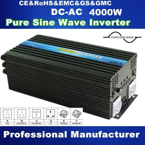 Pure sine wave dc to ac invertor, 4000 solar invertor