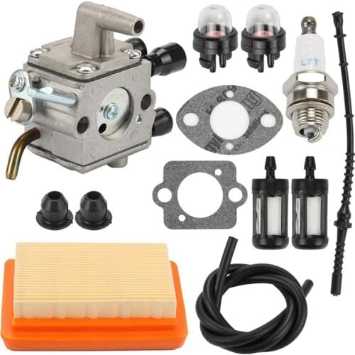Carburetor Air Filter Bulb Fuel Repower Kit Fit For Stihl FS120 FS200 FS250 FS300 FS350 FR450 String Trimmer