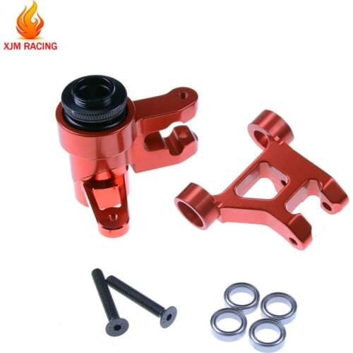 CNC Metal Steering Assembly Kit Fit 1/5 Losi 5ive-T Rovan LT KM X2 RC CAR Parts