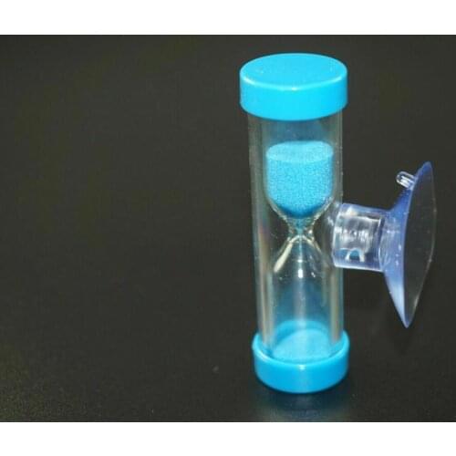 1PC Sandglass Hourglass for Tooth Brushing Timer Shower Timer with Suction Cup