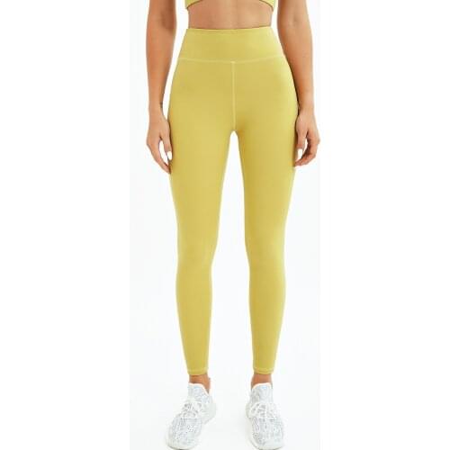 Gym Fitness Pants Nude Double-sided Sanding Sports Yoga Pants Womens Yoga Clothing High Waist Fitness Leggings Workout Pants