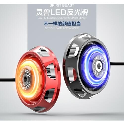 Motorcycle Lighting LED Motorcycle Lamp Motorcycle Warning Light DC12V Universal Steering Light Flashing 2pcs Motorcycle Parts