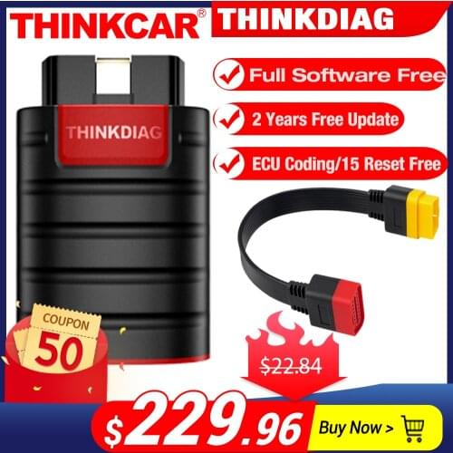 THINKDIAG free All system + Reset software 2 Years free update Auto OBDII Scanner Full system OBD2 code reader PK AP200 golo