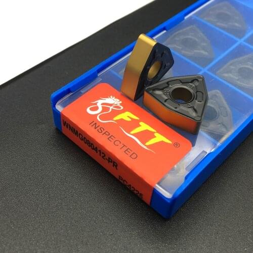 10pcs WNMG080412 PR PC4225 High Quality External Carbide Insert Cutting Lathe CNC tools Lathe cutter lathe tools Turning Tool