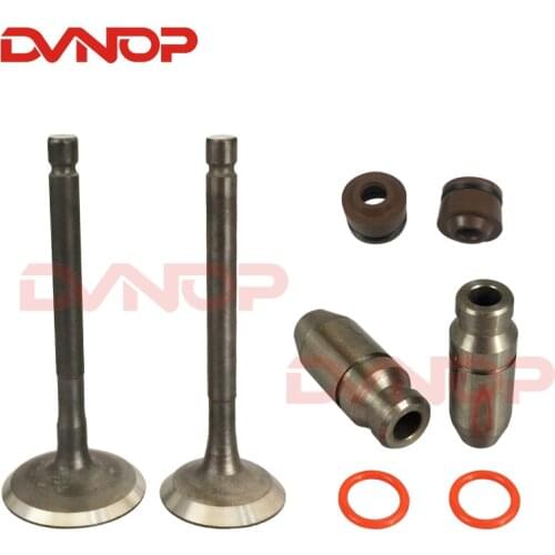 Motorcycle Engine Valve Intake Exhaust Stem Valve For Yamaha YBR125 YBR 125 125cc Engine Spare Parts valve pipe