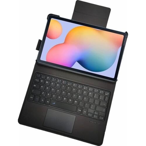 Integrated Bluetooth Touchpad keyboard Case For Samsung Galaxy Tab S6 Lite 10.4 P610 P615 P617 Cover Smart Magnetic stand Funda