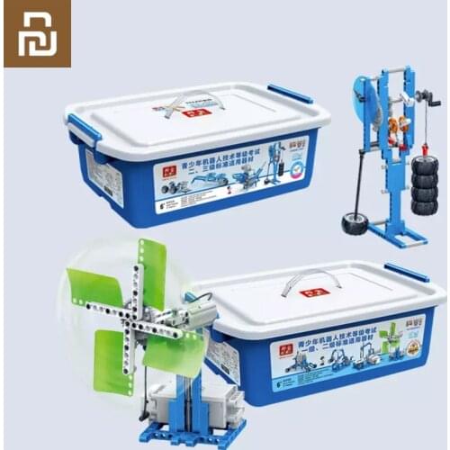 Youpin Building Blocks Youth Science Building Block Set Power Machinery & Mechanical Principle Creator Brick Toys For Children