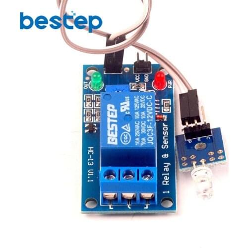 DC 5V 12V 1 Channel 1CH Light Detection Photosensitive Diode Sensor Time Delay Relay Module