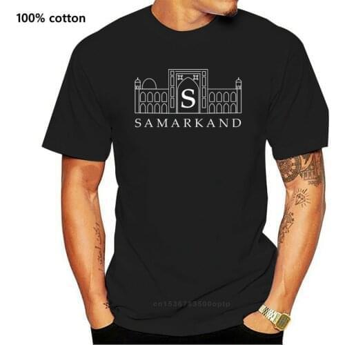 2019 Design Short Letters Cotton T-Shirt Mens Tee I Love Uzbekistan Samarkand Printed T-Shirt Mens Customize Tee Shirts