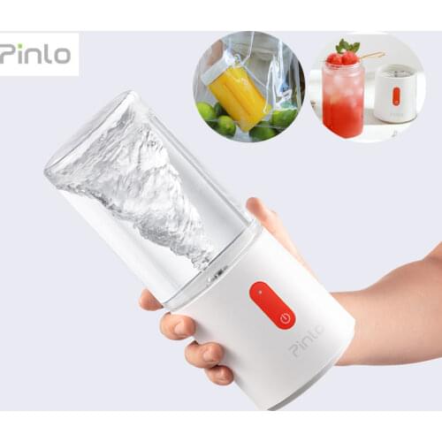 Youpin Pinlo 350ml Fruit Juicer Bottle Portable USB Rechargeable Juicing Extracter Cup Cooking Machine Mini Household Outdoor