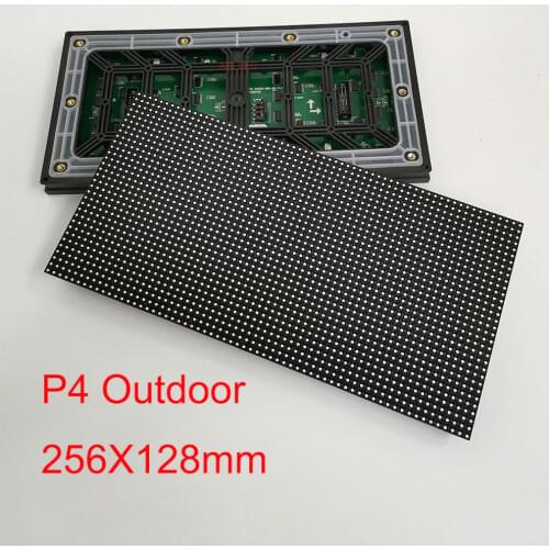256X128mm P4 HD LED Light Pole Advertising Screen Panel Outdoor Waterproof Truck Screen Shenzhen Factory Direct Online Store