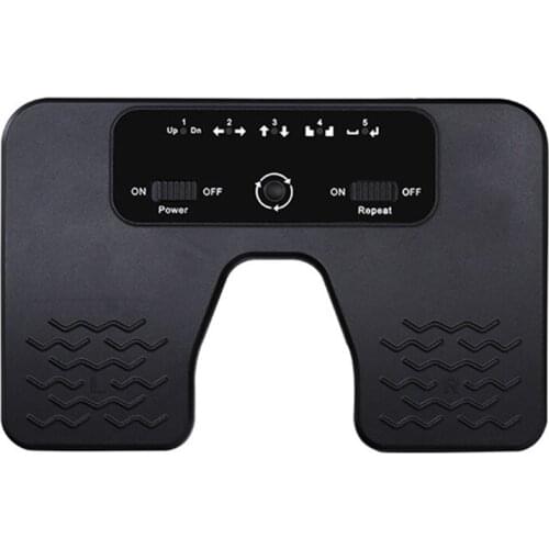 Wireless Page Turner Pedal Music Foot Pedal for Guitar Violin Piano Music Sheet Flipping Musical Instrument-Black