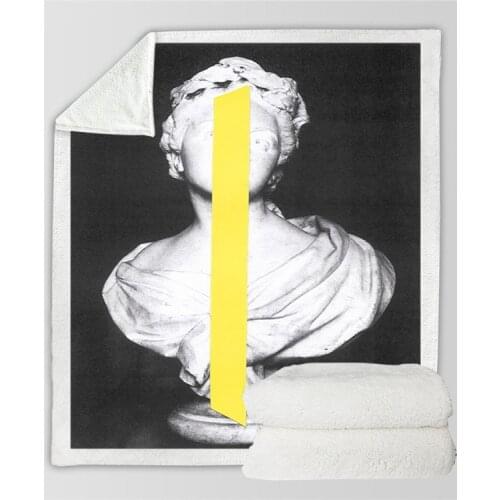 Fleece Blankets On The Sofa CFY Home China