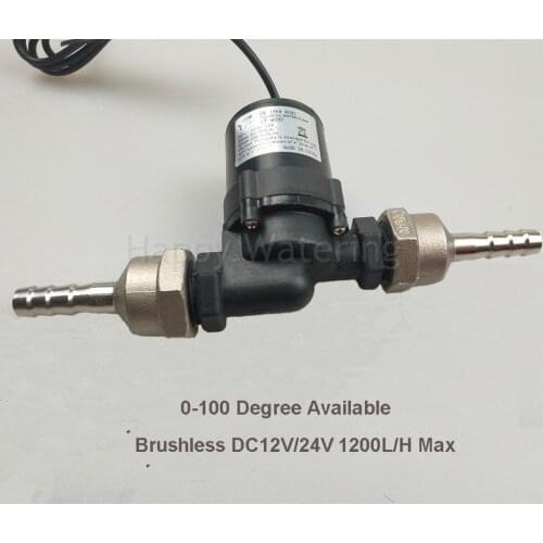 28W Hot Water Circulation Pump DC Brushless Motor Mini Water Pump 12V/24V Amphibious Free Shipping