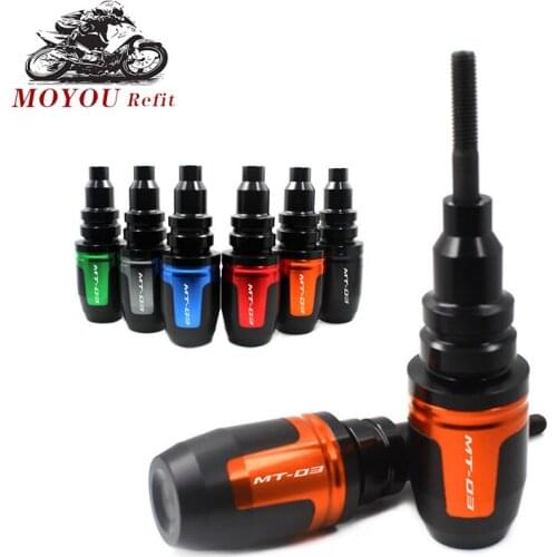 For YAMAHA MT-03 MT 03 MT03 2015-2019 2018 2017 Motorcycle CNC Falling Protection Frame Slider Fairing Guard Crash Pad Protector