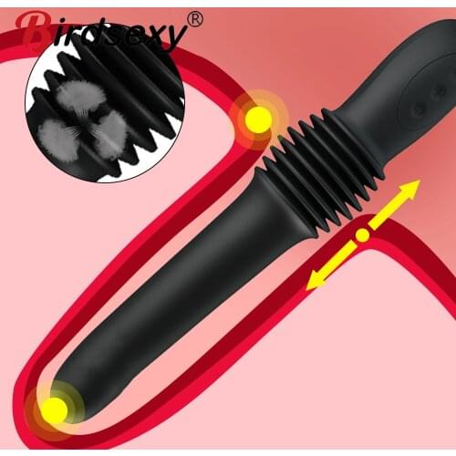 Dildo Telescopic Vibrator Sex Toys For Women Vagina G spot Stimulator Female Masturbator Anal Plug Clit Vibrator Adult Sex Toys