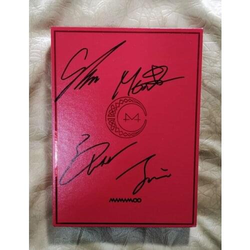 MAMAMOO Autographed Signed MEMORY CD ALBUM +Signed Photo K-POP 082021